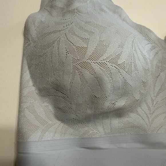 Soma ENBLISS Bralette L OCEAN AIR Soft Blue Seamless Removable Pads NEW With Tag - Picture 2 of 9